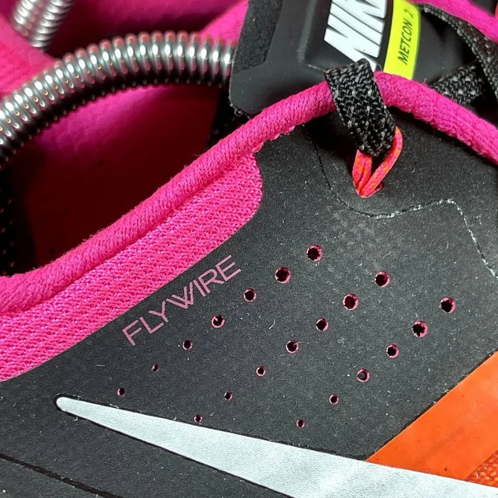 Nike Metcon 2 MultiColor Volt Running Trainers Shoes 819899-701 Men's Size 11.5 - Picture 2 of 12